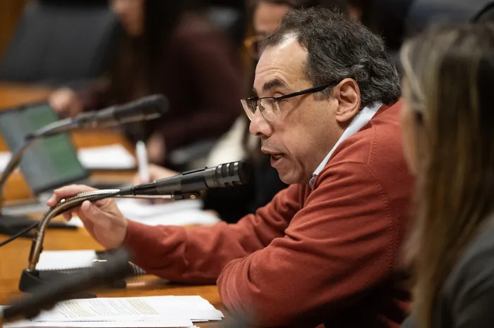 Pablo Menoni, el 30 de setiembre, en la Comisión de Turismo de la Cámara de Diputados. · Foto: Alessandro Maradei
