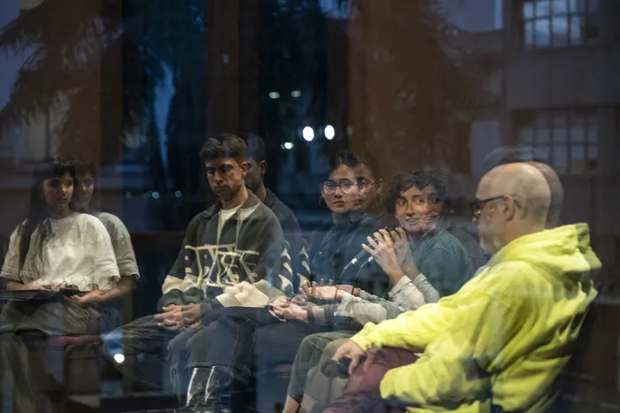 Malena Lizarazú, Imanol Sibes, Rodra, Barbi Recanati y Dani Umpi. · Foto: Inés Guimaraens