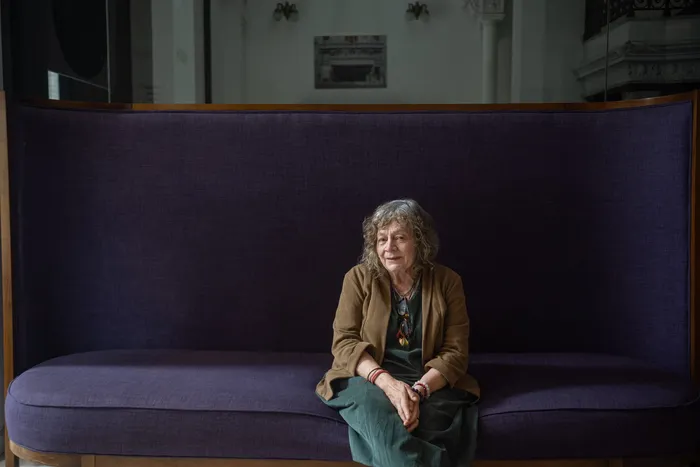 Rita Segato, el 7 de octubre · Foto: Gianni Schiaffarino