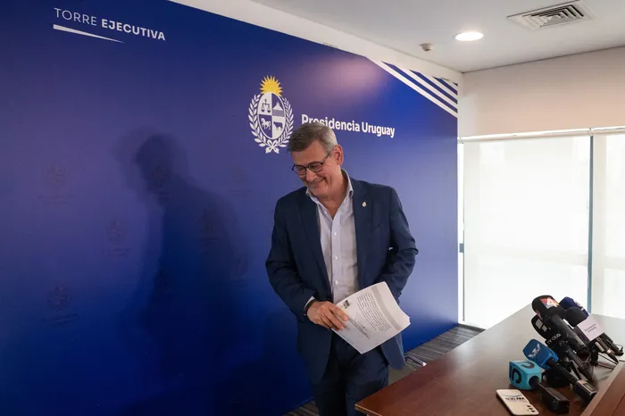 Jorge Díaz, el 9 de octubre, en la Torre Ejecutiva. · Foto: Alessandro Maradei