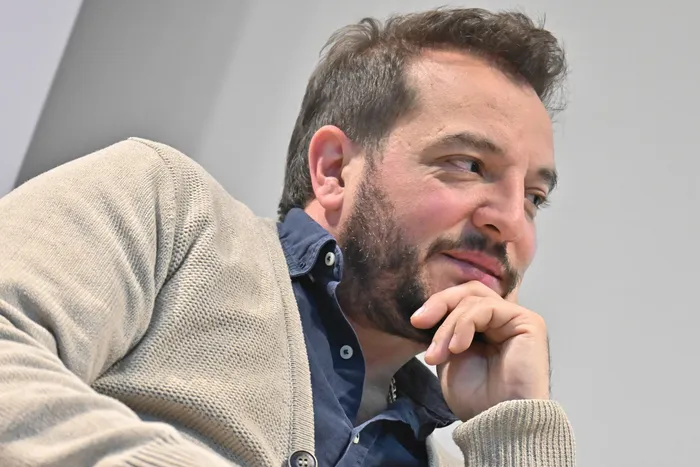 Cristian Di Candia, el 14 de octubre, en la sede de Fecovi. · Foto: Martin Hernández Müller