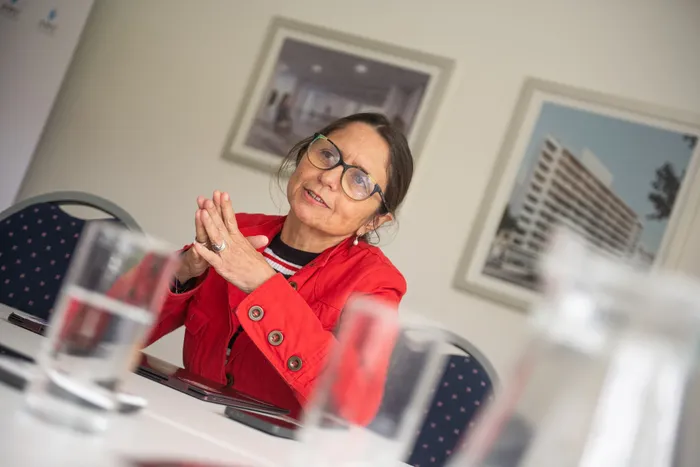 Clara Niz, el 20 de octubre de 2026, en el Sindicato Médico · Foto: Gianni Schiaffarino