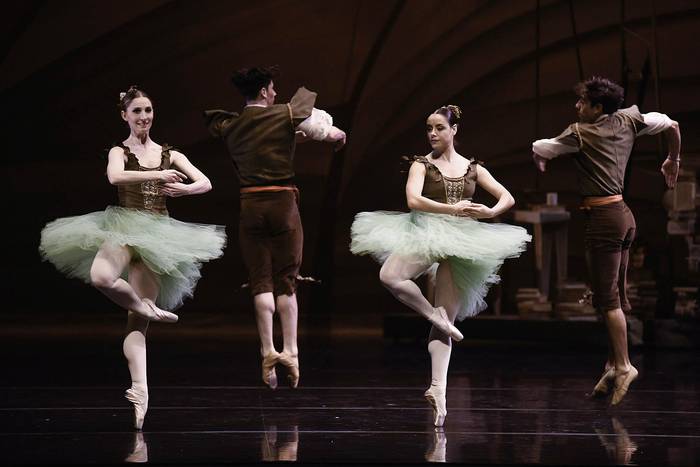 Ensayo general de Gala de Ballet, en el SODRE (archivo, setiembre de 2020).





