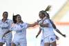 Antonella Ferradans, junto a Sabrina Soravilla, Esperanza Pizarro y Naiara Ferrari, de Nacional tras convertir un gol ante Peñarol, por la fecha 2 de la fase final del 25° Campeonato Uruguayo Femenino el jueves 10 de diciembre de 2020, en el Estadio Centenario. · Foto: Fernando Morán Antonella Ferradans, junto a Sabrina Soravilla, Esperanza Pizarro y Naiara Ferrari, de Nacional tras convertir un gol ante Peñarol, por la fecha 2 de la fase final del 25° Campeonato Uruguayo Femenino el jueves 10 de diciembre de 2020, en el Estadio Centenario. · Foto: Fernando Morán