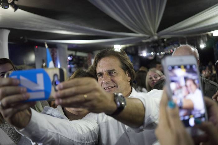 Luis Lacalle Pou (archivo, 2019). · Foto: Mariana Greif