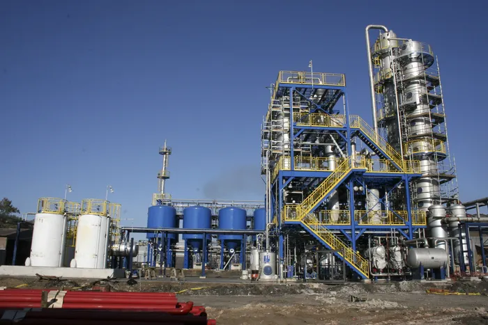 Planta industrial de Alcoholes del Uruguay (ALUR), en Bella Unión (archivo). · Foto: Sandro Pereyra