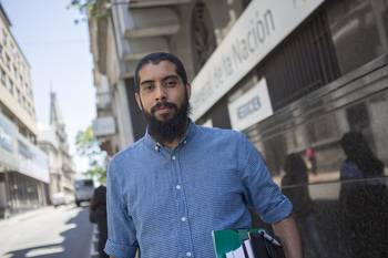 Willian Rosa, en Fiscalía (archivo, 2022). · Foto: Ernesto Ryan