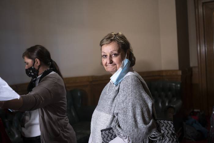 Liliam Kechichian, en el parlamento (archivo, junio de 2020). · Foto: Mariana Greif
