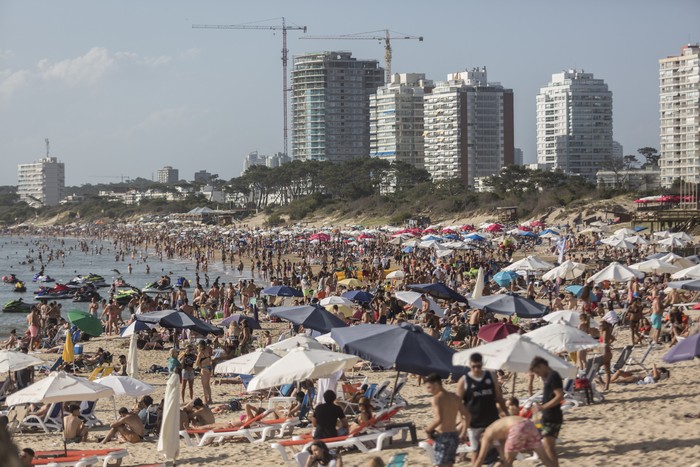 Punta del Este (archivo, 2021). · Foto: Ernesto Ryan