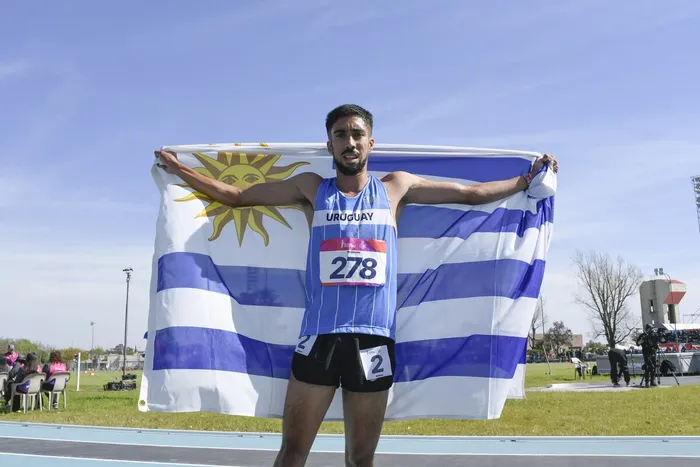 Valentín Soca, el 24 de setiembre, en el Centro de Alto Rendimiento Deportivo, en Santa Fe. Foto: Sandro Pereyra, Agencia Gamba