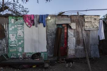 Asentamiento en Montevideo (archivo). · Foto: Ernesto Ryan