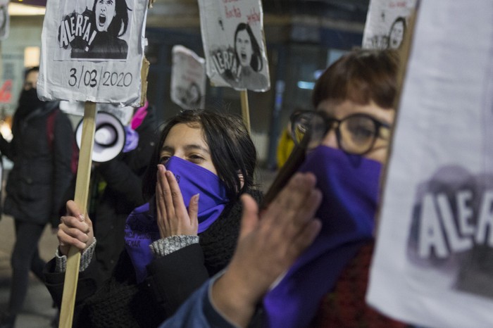 Alerta Feminista. (archivo, julio de 2020) · Foto: Ernesto Ryan