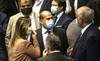 El diputado Martin Lema, este lunes, en el Parlamento. El diputado Martin Lema, este lunes, en el Parlamento.