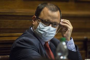 Felipe Schipani, en la Cámara de Diputados (archivo, marzo de 2021). · Foto: .