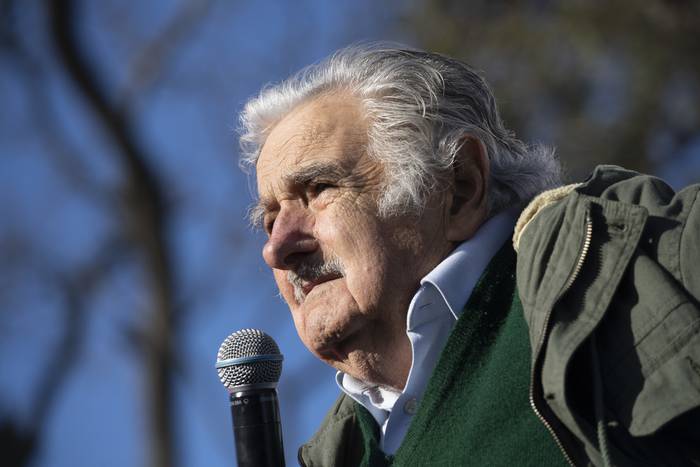José Mujica (archivo, agosto de 2020). · Foto: Sandro Pereyra