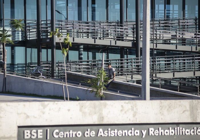 Hospital del Banco de Seguros del Estado. (archivo, abril de 2021) · Foto: Alessandro Maradei