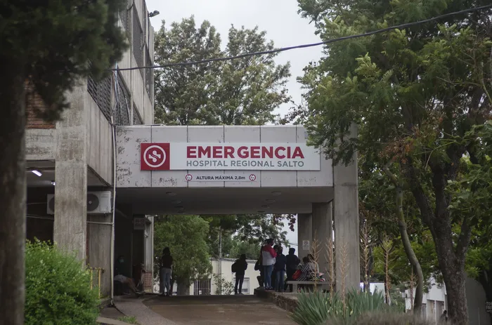 Hospital Regional de Salto (archivo, marzo de 2021). · Foto: Alessandro Maradei