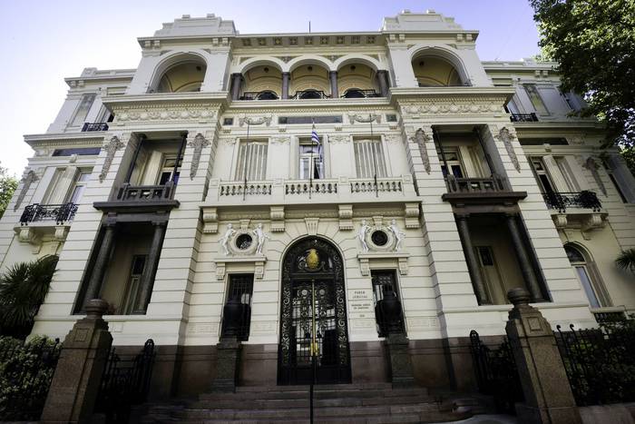Suprema Corte de Justicia, en Montevideo (marzo de 2021). · Foto: Federico Gutiérrez