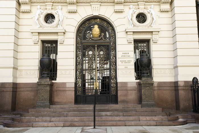 Suprema Corte de Justicia, en Montevideo (archivo, 2021). · Foto: Federico Gutiérrez