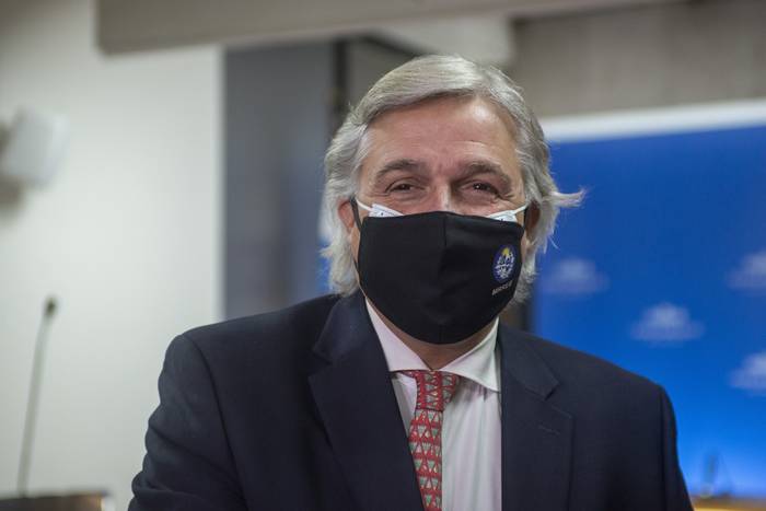 Francisco Bustillo, en el Parlamento. (archivo, junio de 2021) · Foto: Alessandro Maradei