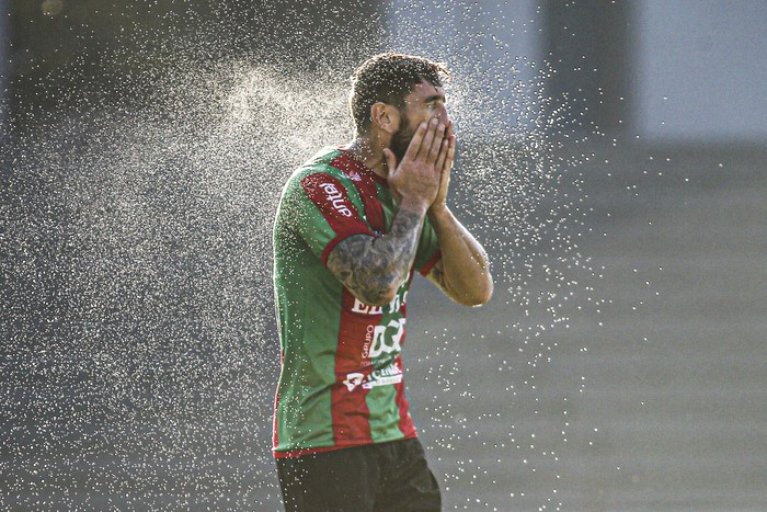 Pablo Pereira, de Rampla (archivo, junio de 2021) · Foto: Ernesto Ryan