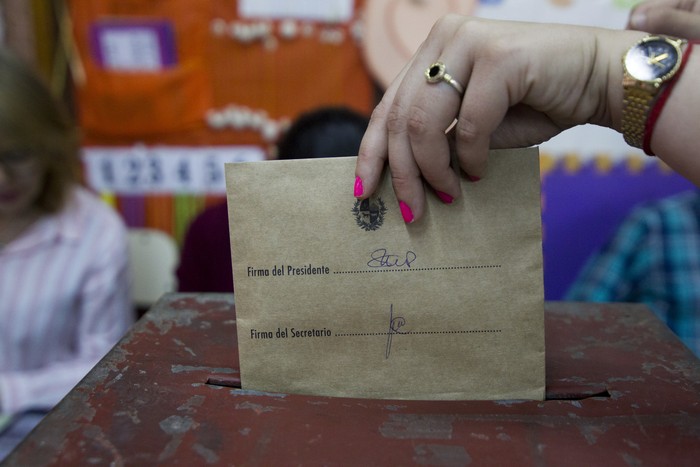 Elecciones Nacionales (archivo, octubre de 2019). Foto: Ernesto Ryan