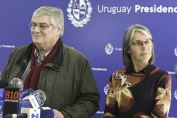 Wilder Tayler y Mariana Mota (archivo, 2021). · Foto: Federico Gutiérrez