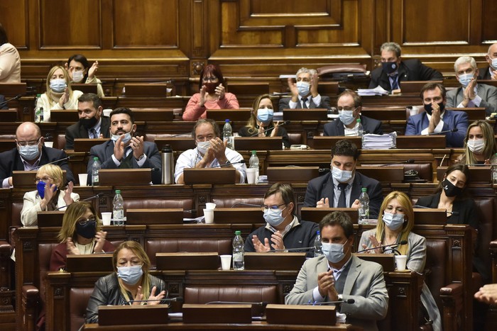 Final del tratamiento de la Rendición de cuentas en la cámara de Diputados · Foto: Federico Gutiérrez