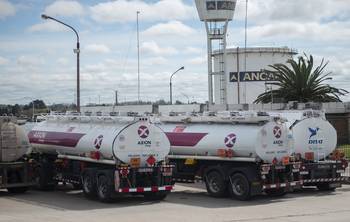 Planta de combustibles de Ancap, en La Tablada (archivo). · Foto: Alessandro Maradei
