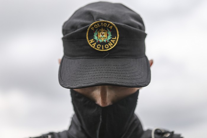 Policía de Montevideo (archivo, setiembre de 2021). · Foto: Ernesto Ryan