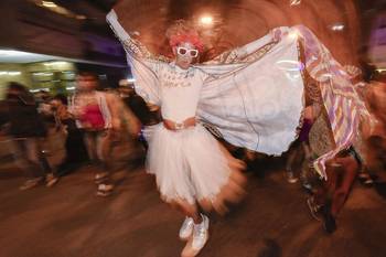 Marcha por la Diversidad, en Montevideo (archivo, setiembre de 2021). · Foto: Federico Gutiérrez
