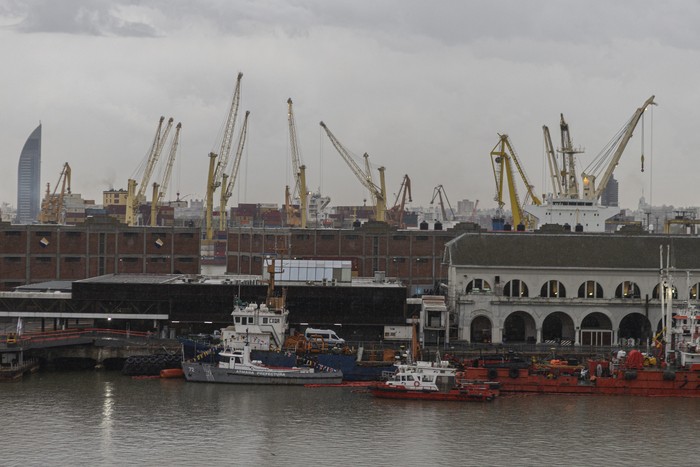 Puerto de Montevideo (archivo, 2021). · Foto: Ernesto Ryan