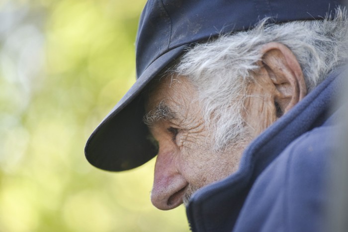 José Mujica, en su chacra (archivo, octubre de 2021). · Foto: Federico Gutiérrez