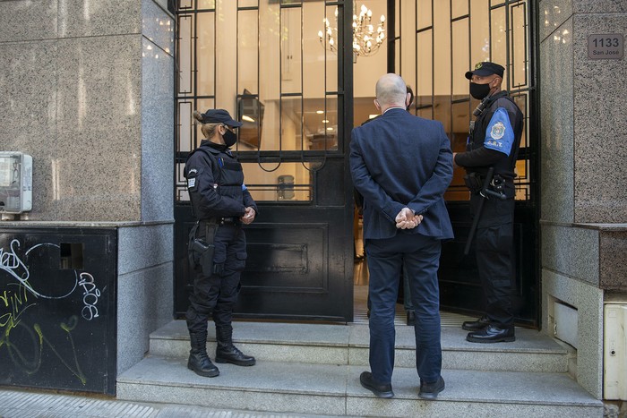 En el Palacio de los Trbunales audiencia por el caso Operación Océano (archivo, octubre de 2021). · Foto: Alessandro Maradei