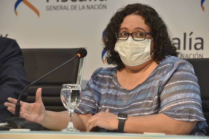 Mariana Alfaro (archivo, .octubre de 2021). · Foto: Federico Gutiérrez