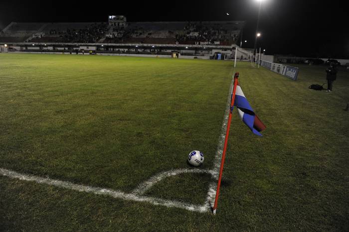 Estadio Juan A. Lavalleja, en Minas.( archivo noviembre de 2021) · Foto: Fernando Morán