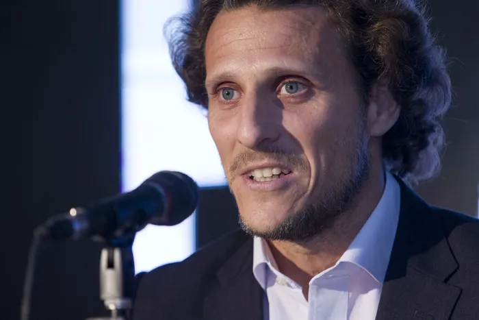 Diego Forlán (archivo, 2019). · Foto: Ernesto Ryan