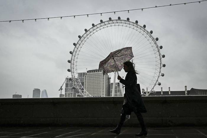 Londres, el 18 de octubre de 2023. · Foto: Justin Tallis, AFP