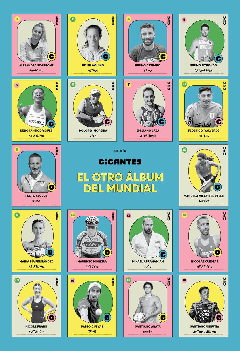 el otro album del mundial Gigantes