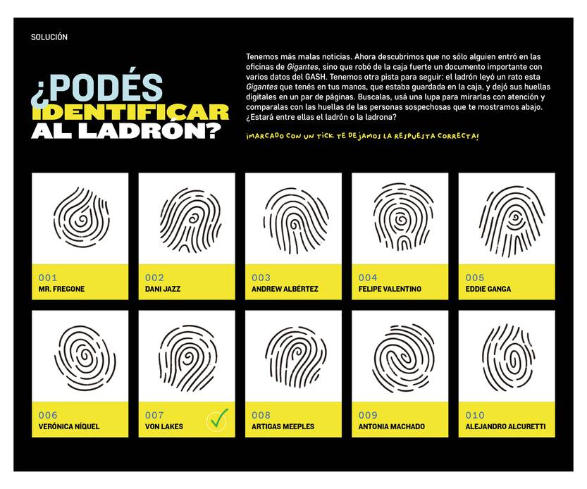 sacadudas huellas