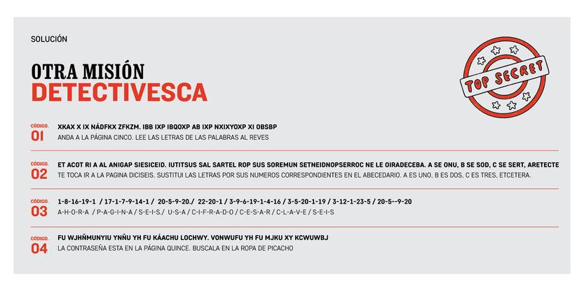 sacadudas mision detectives