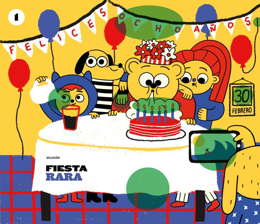 Sacadudas fiesta rara setiembre