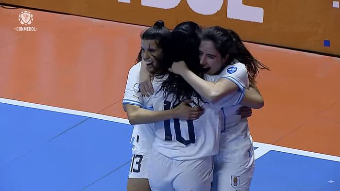 Copa América de Futsal Femenina 2023, en el Microestadio Malvinas Argentinas de Buenos Aires. Foto: Captura