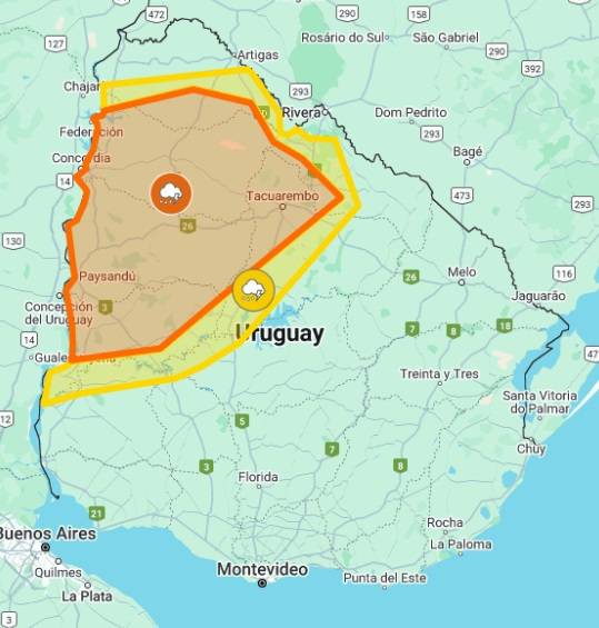 alerta inumet 14/02