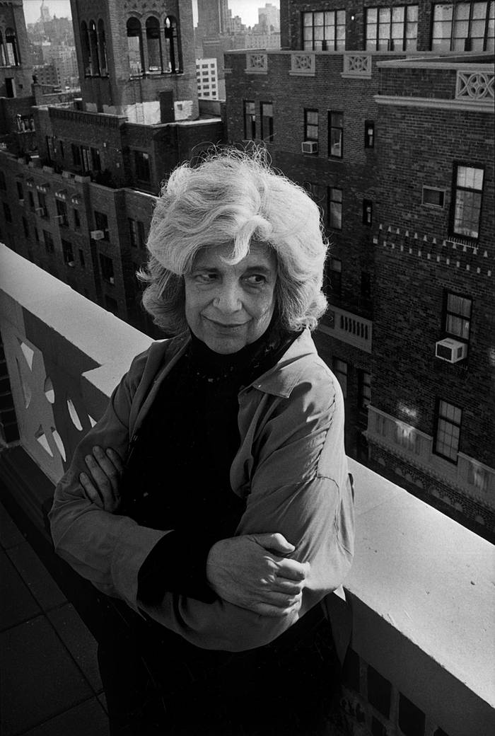 Susan Sontag en Nueva York, 1999.  · Foto: Gattoni, Ieemage