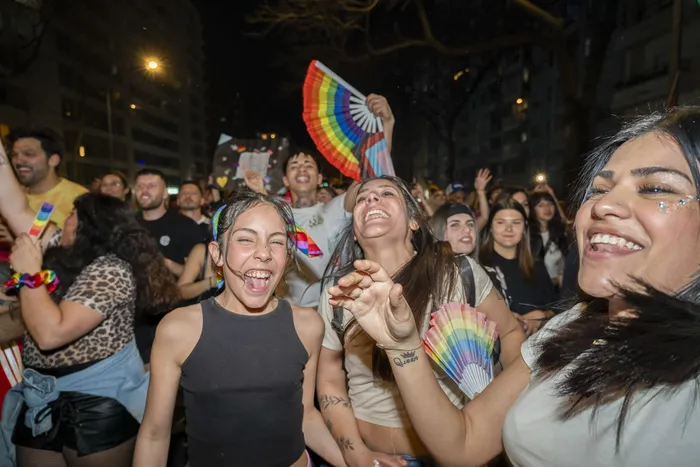 Marcha por la Diversidad en Montevideo, el 25 de setiembre. · Foto: Laura Sosa