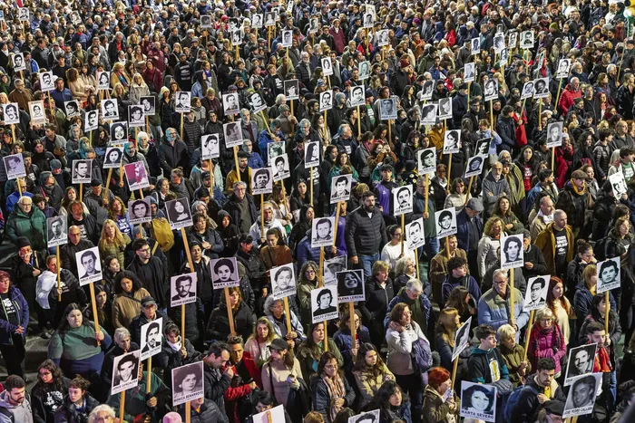 Marcha del Silencio en Montevideo (archivo, mayo de 2025). Foto: Rodrigo Viera Amaral