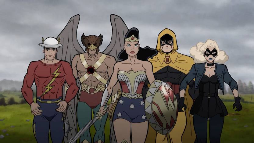20220128 tv cine Justice Society wwii