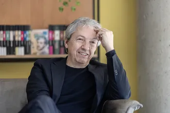 David Toscana. · Foto: Ernesto Ryan