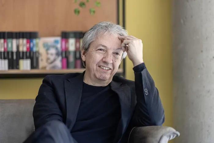 David Toscana. · Foto: Ernesto Ryan
